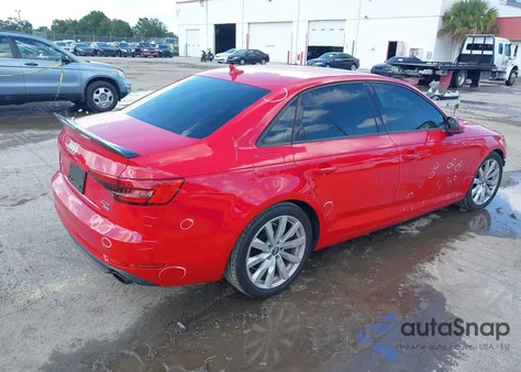 2017 Audi A4 2.0T Ultra Premium z USA, uszkodzony, nr VIN WAUGMAF40HN061802